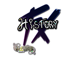 Sticker Slab | History (Glitter) | Paris 2023