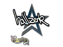 Sticker Slab | hallzerk (Glitter) | Paris 2023