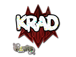 Sticker Slab | Krad (Glitter) | Paris 2023