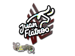 Sticker Slab | juanflatroo (Glitter) | Paris 2023