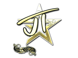 Sticker Slab | JT (Gold) | Paris 2023