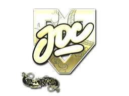 Sticker Slab | JDC (Gold) | Paris 2023