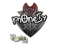 Sticker Slab | m0NESY (Glitter) | Paris 2023