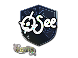 Sticker Slab | oSee (Glitter) | Paris 2023