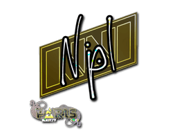 Sticker Slab | npl (Glitter) | Paris 2023