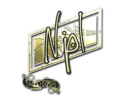 Sticker Slab | npl (Gold) | Paris 2023