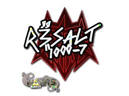 Sticker Slab | r3salt (Glitter) | Paris 2023