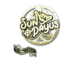 Sticker Slab | SunPayus (Gold) | Paris 2023