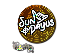 Sticker Slab | SunPayus (Glitter) | Paris 2023