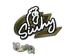 Sticker Slab | siuhy (Glitter) | Paris 2023