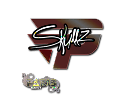 Sticker Slab | skullz (Glitter) | Paris 2023