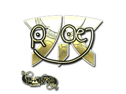 Sticker Slab | roeJ (Gold) | Paris 2023