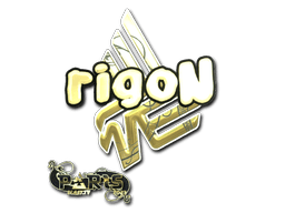 Sticker Slab | rigoN (Gold) | Paris 2023