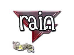 Sticker Slab | rain | Paris 2023