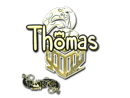 Sticker Slab | Thomas (Gold) | Paris 2023