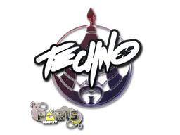 Sticker Slab | Techno4K | Paris 2023