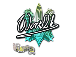 Sticker Slab | Woro2k | Paris 2023