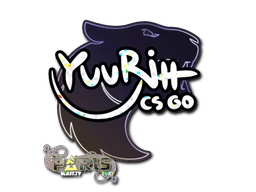 Sticker Slab | yuurih (Glitter) | Paris 2023