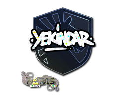 Sticker Slab | YEKINDAR (Glitter) | Paris 2023