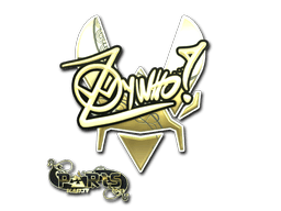 Sticker Slab | ZywOo (Gold) | Paris 2023