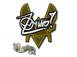 Sticker Slab | ZywOo (Glitter) | Paris 2023