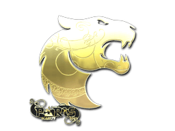 Sticker Slab | FURIA (Gold) | Paris 2023