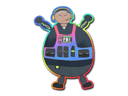 Sticker Slab | Poorly Drawn Ava (Holo)